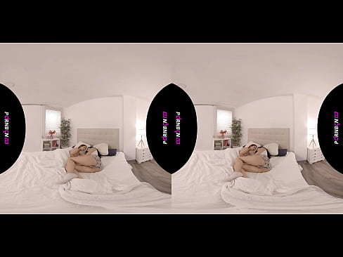 ❤️ PORNBCN VR Ụmụ nwanyị nwanyị nwere nwanyị abụọ na-eto eto na-eteta agụụ na 4K 180 3D virtual reality Geneva Bellucci Katrina Moreno na anyi