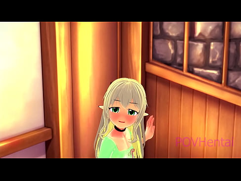 ❤️ (Ọnyà) Nwa agbọghọ Elvish na-enyere gị aka ịsa ihu gị. na anyi